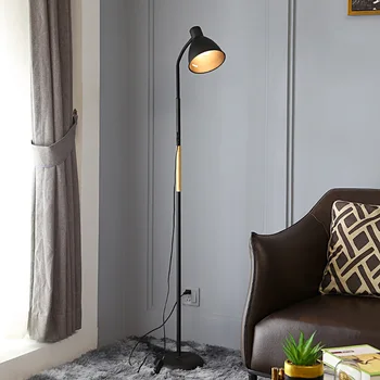 Американский Минималистичный светодиодный торшер для гостиной, Nordic Net Red, Прикроватная лампа для кабинета, Торшер для спальни, украшение гостиной, Торшер