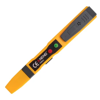 Бесконтактная тестирующая ручка, светодиодный детектор тока, электрический тестовый карандаш, Компактные электрические инструменты с изоляцией