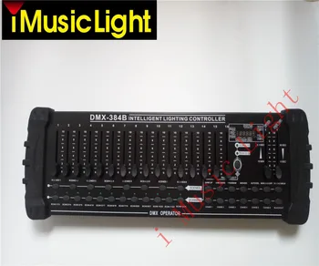 Бесплатная доставка DMX 384 Сценическое освещение DMX 512 Консольное сценическое освещение для LED Par движущихся головок, лазерных ламп, DJ-контроллера