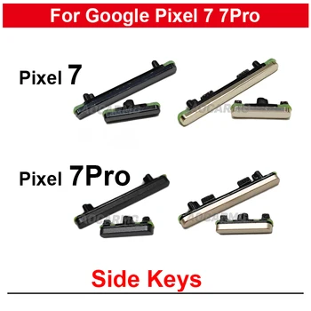 Боковая клавиша для Google Pixel 7 7Pro Pro Кнопки включения выключения громкости Запасные части