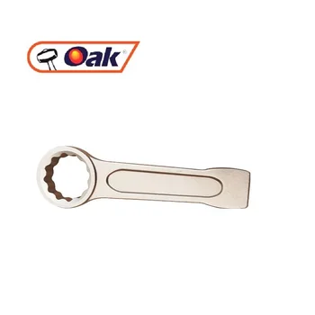 Бренд Oak, Сделано в Китае, неискрящие инструменты, алюминиевый бронзовый гаечный ключ с заглушающим кольцом 17 мм