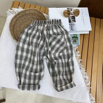 Брюки для мальчиков Chuqiu Весна 2023, новая весенняя одежда для детей из тонкого сечения, модные и удобные повседневные брюки для мальчиков