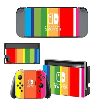 Виниловые наклейки-скины для Nintendo Switch, совместимые с консолью Nintend Switch и контроллерами Joy-Con