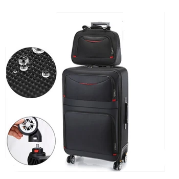 Водонепроницаемый Оксфордский спиннер для багажа на колесиках, мужской дорожный чемодан, дорожная сумка, сумка для багажа на колесиках, сумка-тележка на колесиках