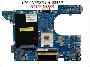Восстановленная материнская плата PYFNX 0N35X3 для DELL Inspiron 15R 5520 7520 Vostro 3560 PGA 989 HM77 ноутбука QCL00 LA-8241P SLJ8C DDR3
