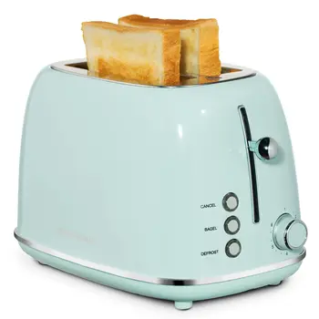 Высококачественный коммерческий электрический тостер для приготовления домашнего хлеба Ascoli Red из нержавеющей стали Brackfast для селфи