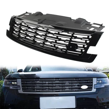 Глянцевая Черная Решетка радиатора Переднего бампера автомобиля для Land Rover Range Rover 2022 2023 LR173773