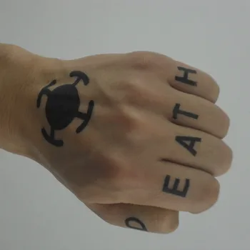 Горячая аниме наклейка Трафальгарский закон косплей тату Трафальгарский закон воды логотип Тату бесплатная доставка