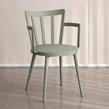 Горячая распродажа в Северной Европе, простое пластиковое кресло для отдыха, переговоров, табурет с утолщенной спинкой, домашний стол, стул, Балконный стол