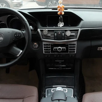 Декоративная отделка центральной консоли салона автомобиля, панель переключателя, Декоративная накладка для Mercedes Benz W212 E Class 2009-2015