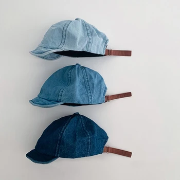 Детская рыбацкая шляпа с мягкими полями, детские широкополые шляпы для девочек и мальчиков, солнцезащитная детская шляпа-капор с гибкой крышкой, аксессуары для детей