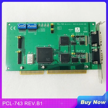 Для Advantech RS422/485 CARD 2-Портовая Коммуникационная карта PCL-743 REV.B1