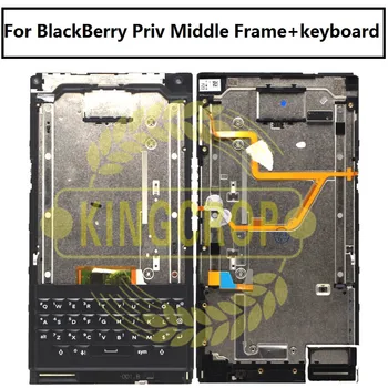 Для BlackBerry Priv Средняя рамка с клавиатурой Запасные части для BlackBerry Priv Средняя рамка + клавиатура бесплатная доставка + инструменты