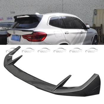 Для BMW X3 X3M G01 карбоновый верхний спойлер крылья задний багажник багажник губа 2019UP автомобильный стайлинг