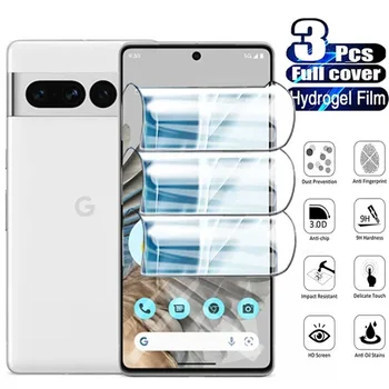 Для Google Pixel 7A Защитная Гидрогелевая Пленка Для экрана Pixel 7 Pro Pixel 6 Pro 6A Защитная пленка для телефона Мягкая Водогелевая Передняя Пленка