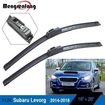 Для щеток стеклоочистителя переднего стекла автомобиля Subaru Levorg J-образные рычаги мягкого резинового стеклоочистителя 2014 2015 2016 2017 2018
