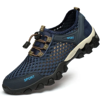 Дышащие кроссовки, мужская обувь, модная обувь 2022 года для мужчин, Альпинистская походная обувь, мужские уличные пляжные кроссовки для ходьбы босиком