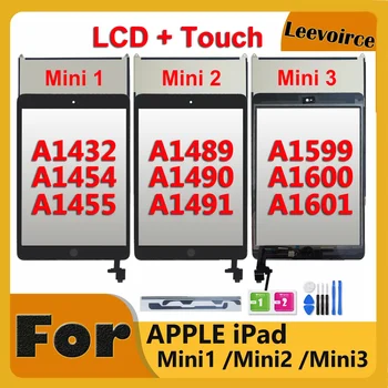 Замена ЖК-дисплея и сенсорного экрана для iPad Mini1 Mini2 Mini3 A1432 A1454 A1455 A1489 A1490 A1491 A1600 A1601 Mini 2 Mini 3