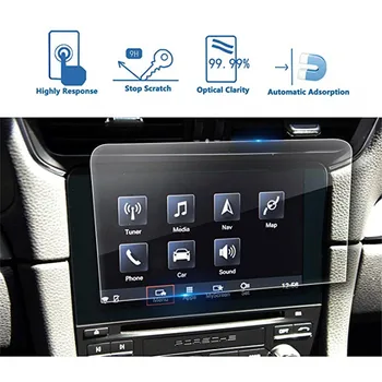 Защитная Пленка Для Автомобильного Экрана Автомобильная GPS Навигация Протектор Экрана Из Закаленного Стекла Для Porsche 2017-2018 Cayman/Boxster/911 7-Дюймовый