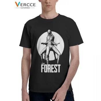 Игра The Forest 2 Sons Of The Forest Потрясающая винтажная футболка, хлопковые футболки высокого качества, одежда с круглым вырезом, Мужская женская футболка в подарок