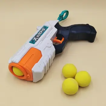 Игрушечный пистолет с шариками, подвергающийся воздействию воды, мягкая безопасная пена, запускаемая шариками, Пэт Air Soft