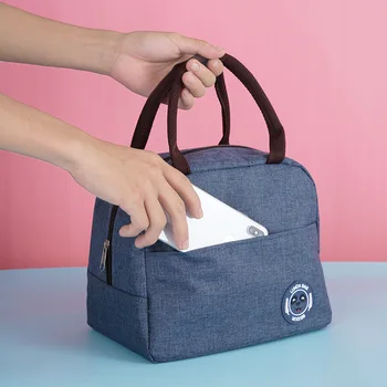 Изолированная сумка для ланча, водонепроницаемая, переносная, ланч-бокс большей емкости, пакет со льдом, сумки для пикника, сумки для ланча для работы