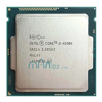 Используется Intel Core i5 4690K 3,5 ГГц 6 МБ Сокет LGA 1150 Quad-Core CPU Процессор I5-4690K SR21A