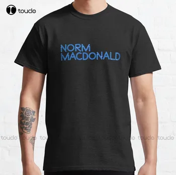 Классическая футболка Tribute To Norm, волейбольные рубашки на заказ, футболка с цифровой печатью для подростков, унисекс, модная забавная Новая классика