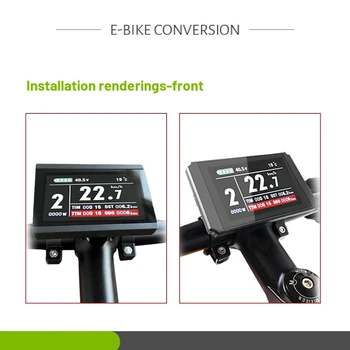 Кронштейн Держателя дисплея Кронштейн Дисплея Системы Электрического Велосипеда для Ebike KT LCD 3 LCD3U LCD8H LCD8HU Display