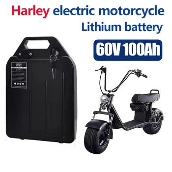 литиевая батарея электромобиля водонепроницаемая батарея 18650 60V 100Ah для двухколесного складного электрического скутера citycoco