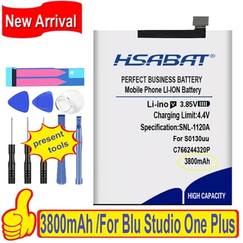 Лучший бренд 100% Новый 3800 мАч C766244320P Аккумулятор для Blu Studio One Plus S0130uu Batteries