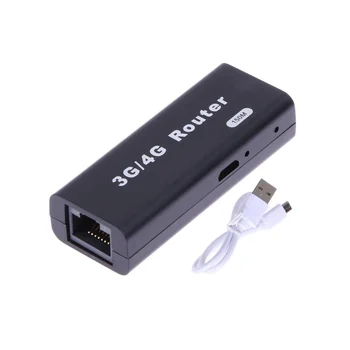Мини портативный 3G/ 4G WiFi Точка доступа Wlan Точка доступа Wi-Fi 150 Мбит/с Беспроводной маршрутизатор RJ45 USB с USB-кабелем
