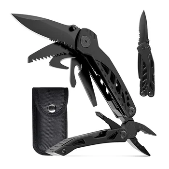 Многофункциональный карманный нож из нержавеющей стали, плоскогубцы, Мини-портативный нож для охоты, выживания в кемпинге, складной нож на открытом воздухе