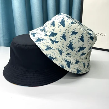 модный бренд 2023 года, персонализированная двусторонняя шляпа с граффити, шляпа-козырек от солнца для мужчин и женщин, солнцезащитный крем для улицы fishe