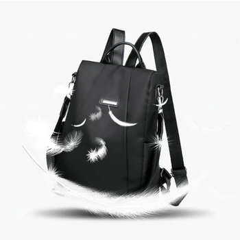 Модный противоугонный рюкзак, женские повседневные водонепроницаемые школьные сумки для девочек-подростков, многофункциональная сумка через плечо, дорожный рюкзак