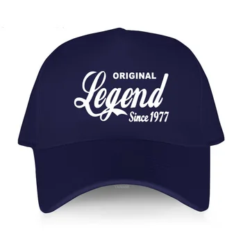 Мужская оригинальная шляпа для отдыха Хип-хоп спортивная кепка Snapback ОРИГИНАЛЬНАЯ ЛЕГЕНДА С 1977 года бейсболка С буквенным принтом женские популярные шляпы