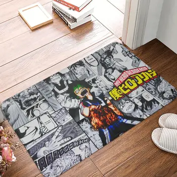 Нескользящий коврик в стиле манга My Hero Academia Izuku для ванной, кухонный коврик Welcome Carpet Современный декор в помещении