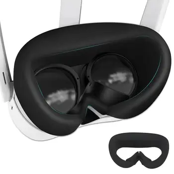 Нескользящий силиконовый чехол для 4 аксессуаров VR, защита от протечек, силиконовая накладка VR, защита от протечек, Светозащитный рукав