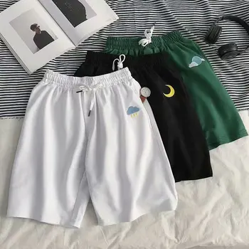 Новые мужские повседневные спортивные шорты Короткие брюки слаксы Одежда для бегунов Летняя одежда