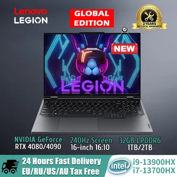 Новый игровой ноутбук Lenovo Legion Y9000P 13th Intel i9-13900HX/i7-13700HX/32G/1T SSD/NVIDIA RTX 4090/4080 240 Гц 16-дюймовый Ноутбук