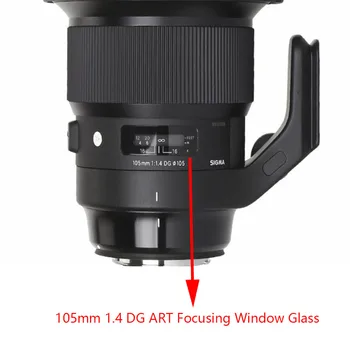 Новый Оригинал для SIGMA 105mm 1.4 ART Focusing Window Glass Lens Ремонтная деталь