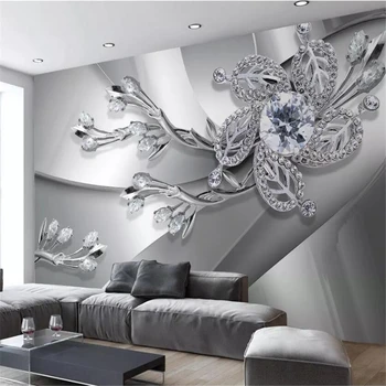 обои на заказ beibehang 3d фреска крутая металлическая текстура алмазные стереоукрашения ТВ фон стена обои для гостиной спальни