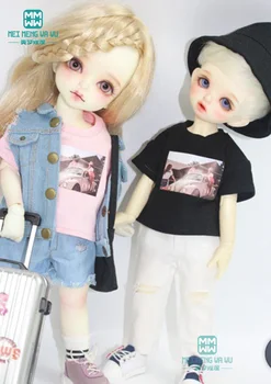 Одежда для куклы BJD подходит на 27 см-30 см 1/6 для куклы BJD модная джинсовая куртка, футболка, обувь для куклы