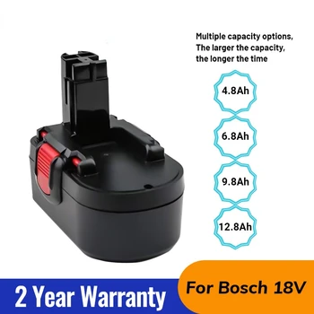 Оригинал для Bosch jia 18V 12.8Ah BAT025 Аккумуляторная Батарея Ni-CD Электроинструменты Bateria Для Дрели GSB 18 VE-2, PSR 18VE, BAT026