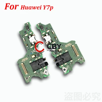 Оригинал для Huawei Y7p Y8p USB разъем для зарядки док-станции плата порта Гибкий кабель Запасные части