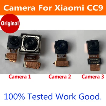 Оригинальная фронтальная камера заднего вида для Xiaomi Mi CC9 CC 9 Замена модуля фронтальной камеры для селфи на основную сторону Запасные части