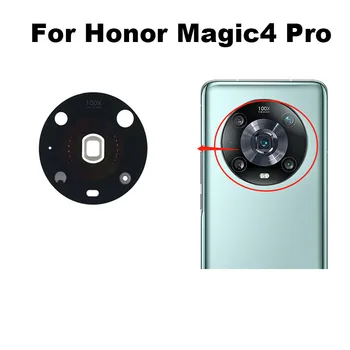 Оригинальное стекло задней камеры для Huawei Honor Magic4 Magic 4 Pro, стеклянная крышка объектива задней камеры с защитной наклейкой