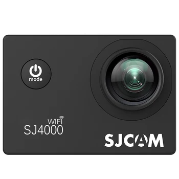 Оригинальный SJCAM SJ4000 WiFi 4K 2-дюймовый ЖК-экран, Новый интерфейс, Спортивная Экшн-камера + Дополнительное зарядное устройство 1шт, Бесплатная доставка!