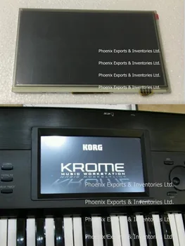 Оригинальный дисплей KORG с Сенсорным Экраном Digitizer для Korg KROME LCD Screen Display Сенсорная панель