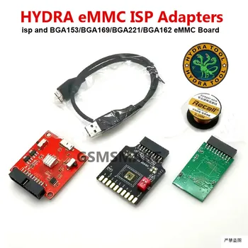 оригинальный инструмент Hydra Tool, адаптеры eMMC ISP с выводами eMMC и ISP, поддержка USB 3.0 для ключа Hydra